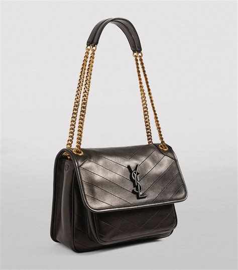 ysl leather bag black|ysl bag harvey nicks.